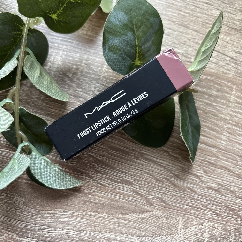NEW NIB Mac Frost Lipstick PLUM DANDY 313 Full Size 3 g / 0.10 oz